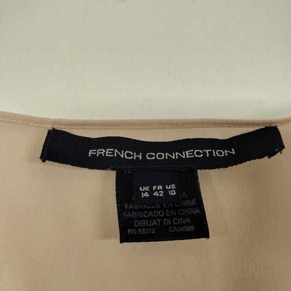 French Connection Baby Pink Blouse - Picture 9 of 10